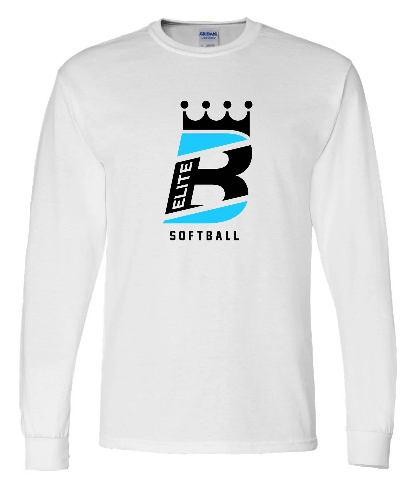 CyanB Long Sleeve White Front.jpg