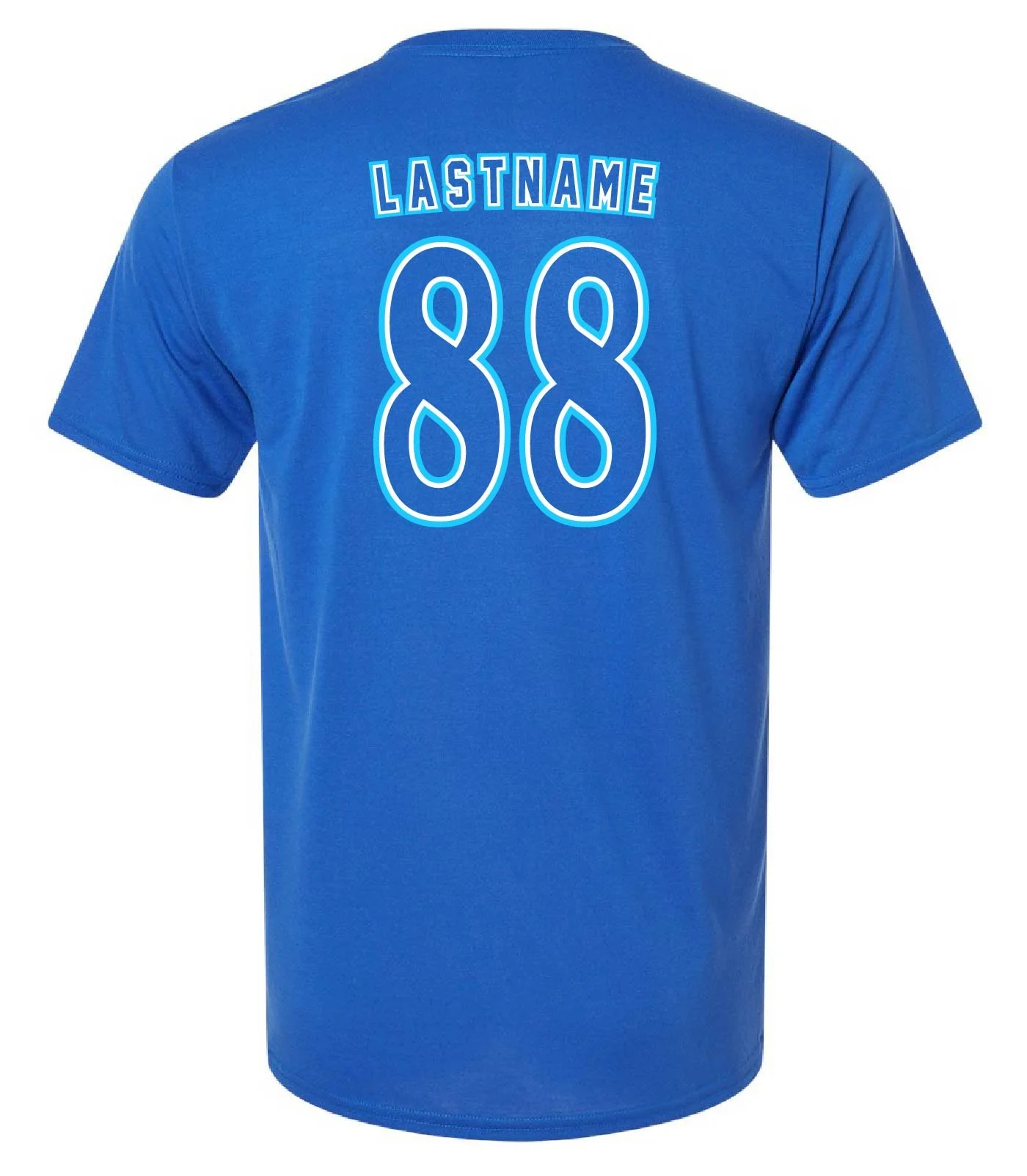 Cyan Logo Performance T-shirt (Customizable)