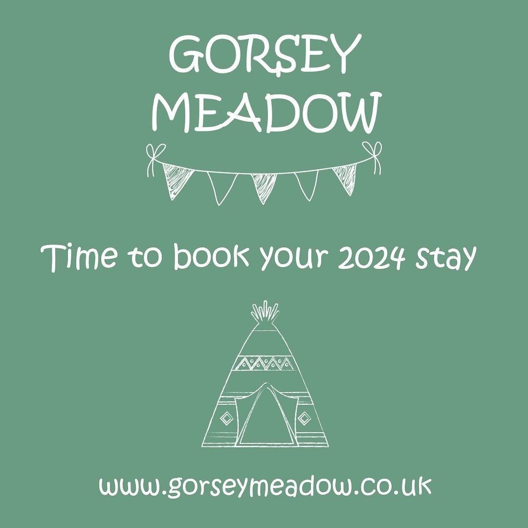 Time to book your 2024 #glamping trip to @gorseymeadow #norfolkglamping #fitepits #staycation #familyglamping #fitepits #groupbookings #goglamping #visitnorfolk