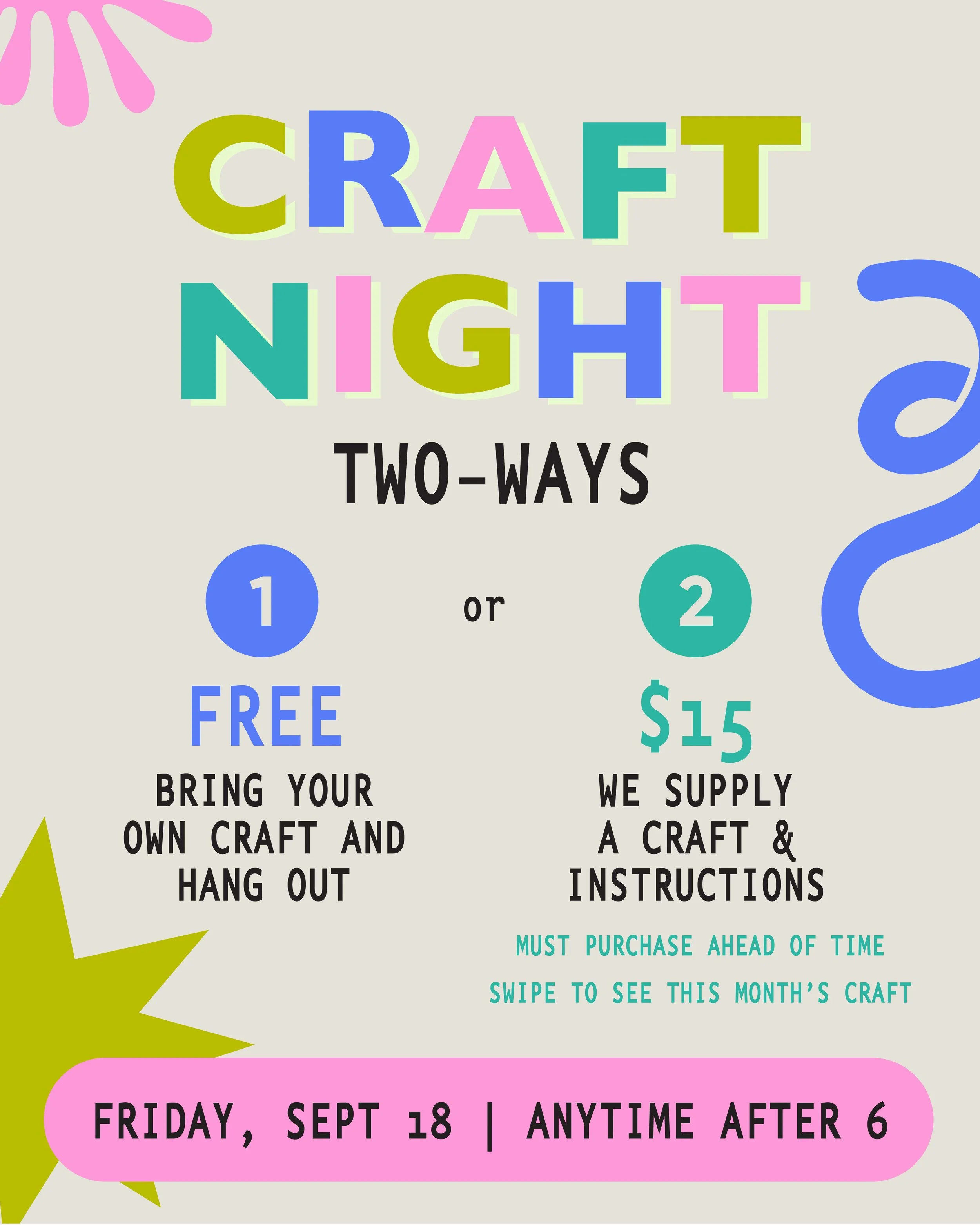 Craft Night