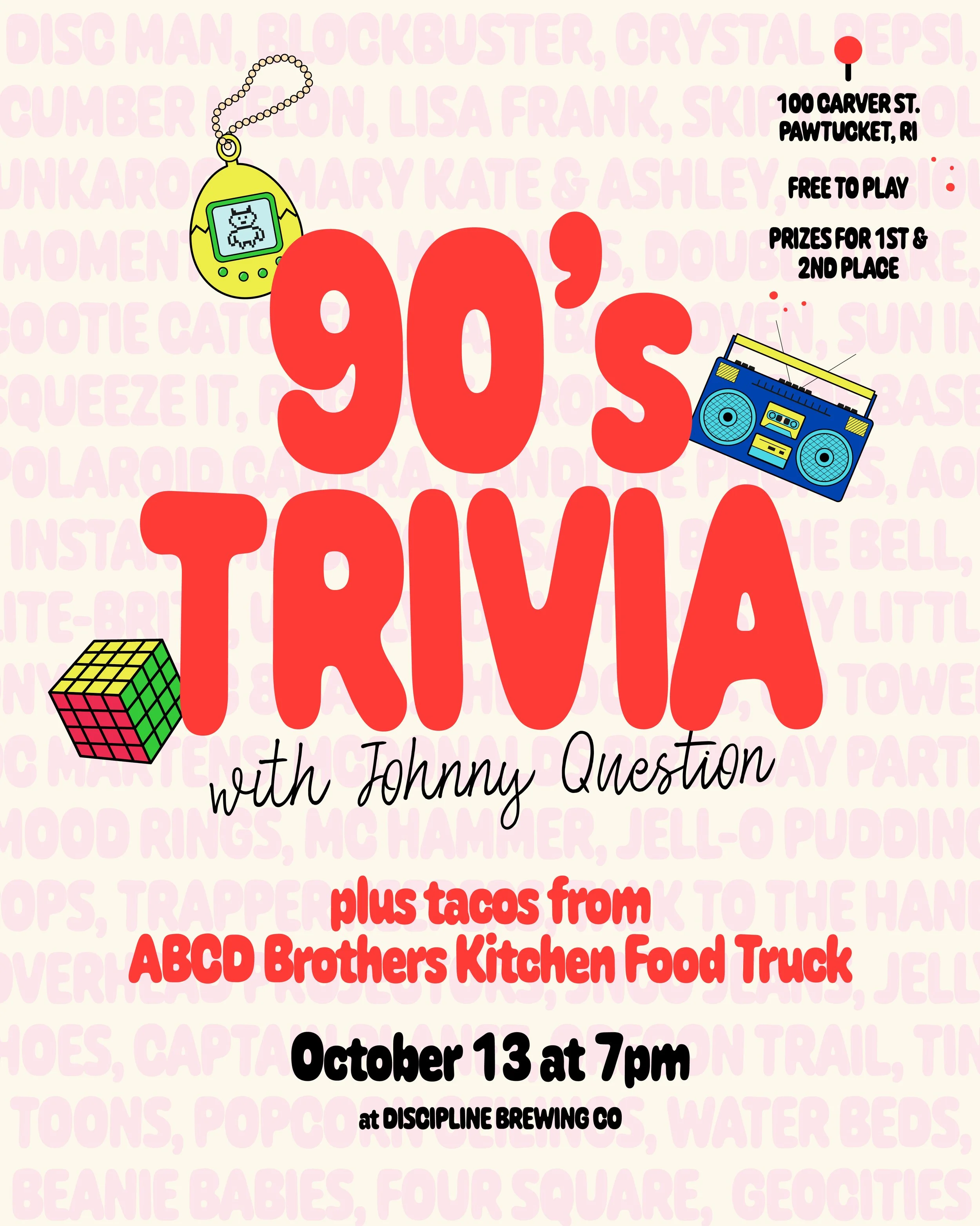 90’s Themed Trivia