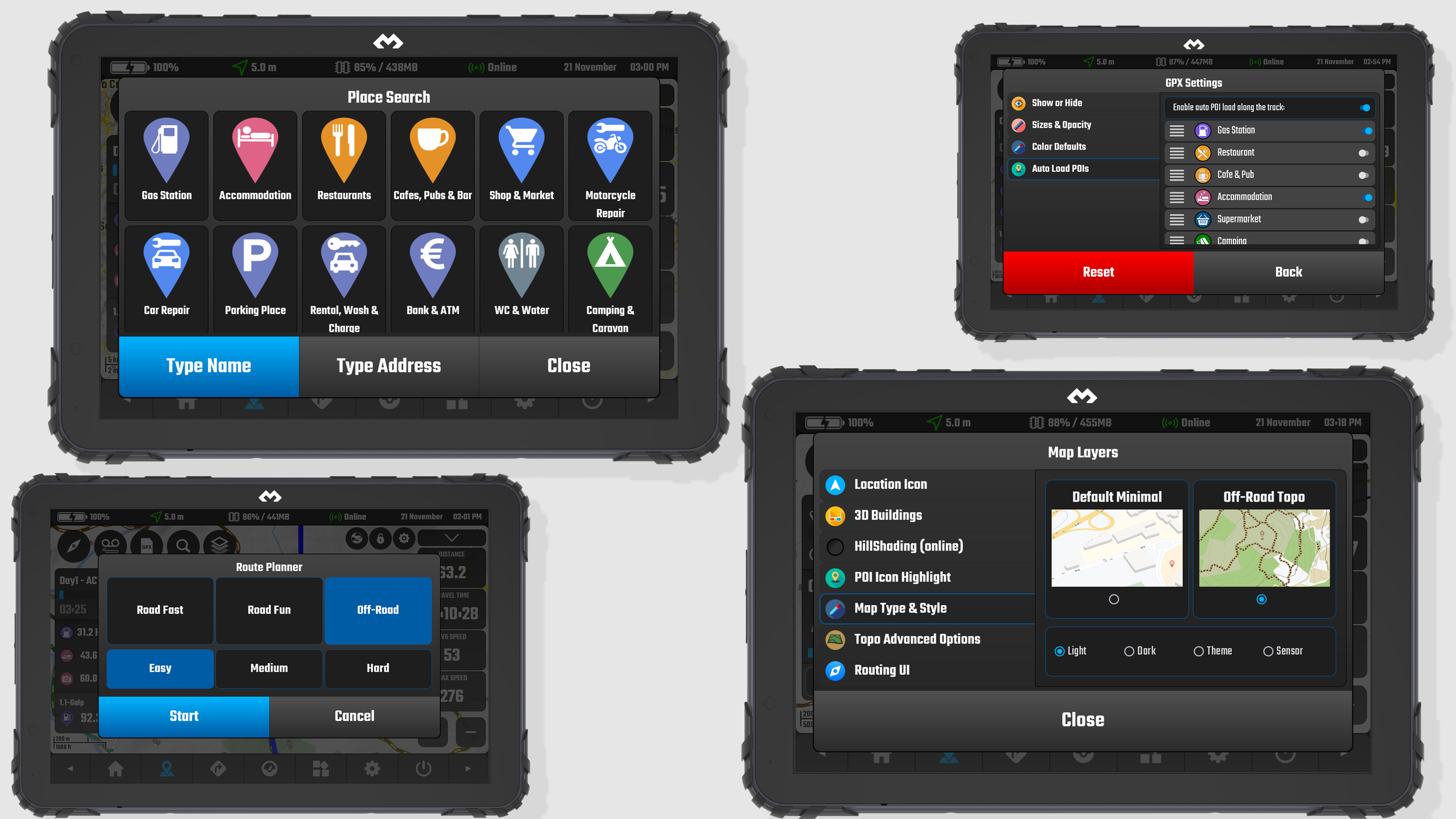 DMD T865 - Tablet Rugerizada Android, GPS, Roadbook