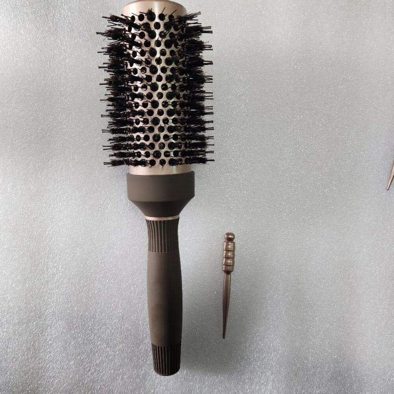 Hair Brush Heat-resistant Ceramic Brush Nano Technology Ionic Ceramic Round Barrel Hair Brush
