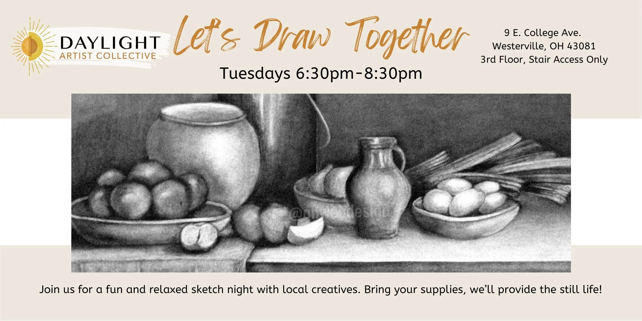 Draw Together - Still Life Drawing