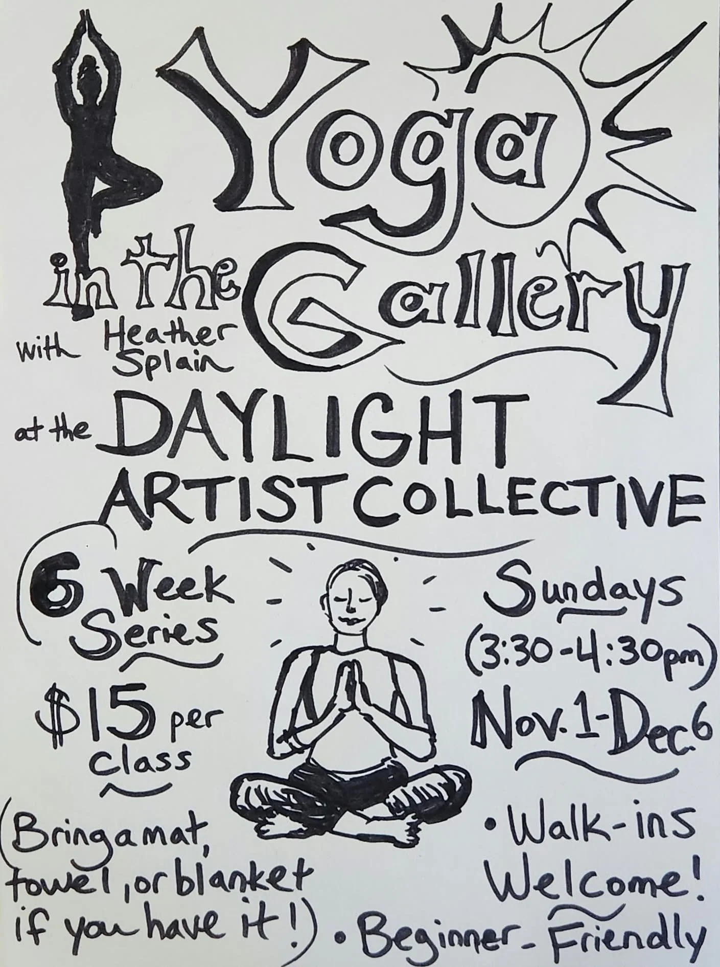 Yoga in the Gallery