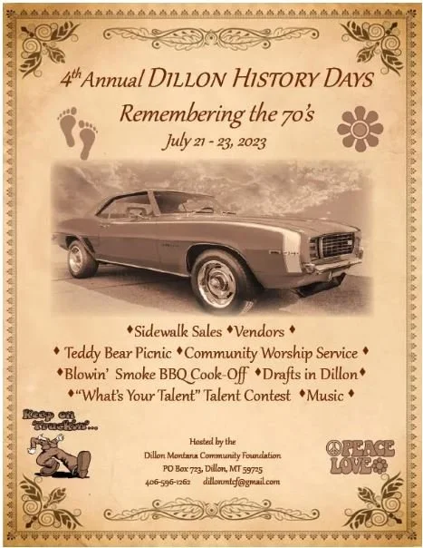 Dillon History Days