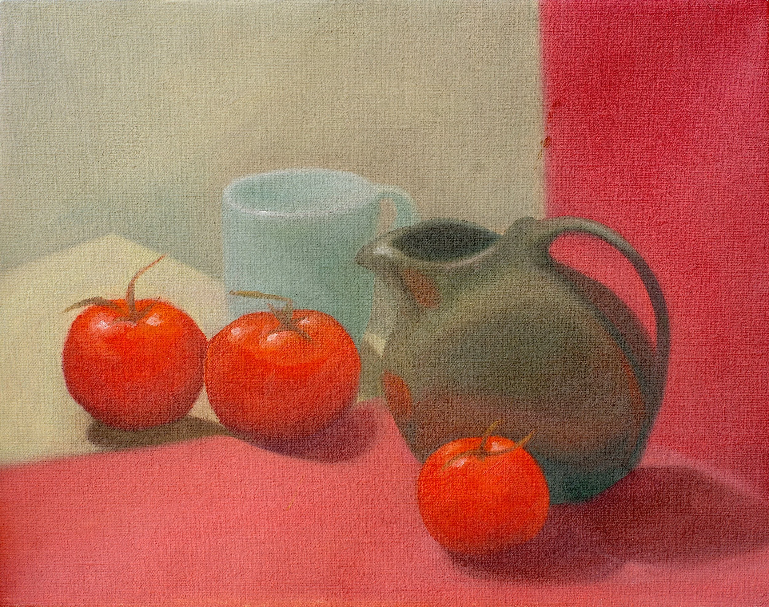 Still Life Tomatos and Jug.jpg