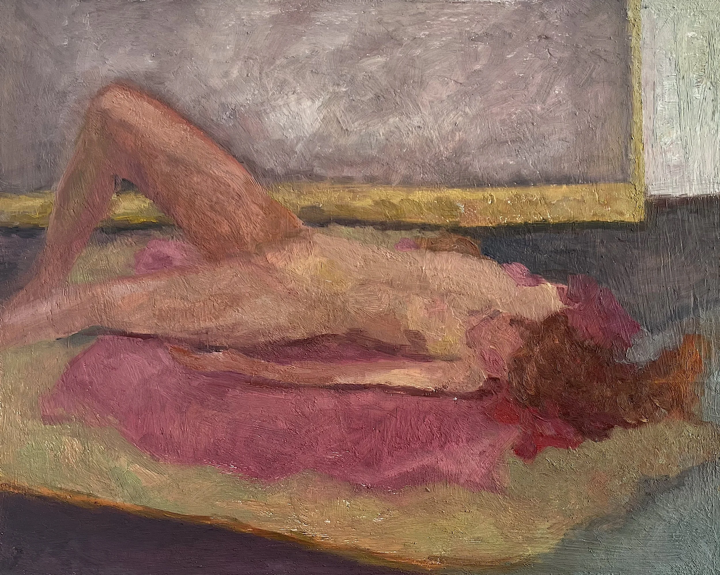 2026, oil on wood, 12 in. x 16 in.