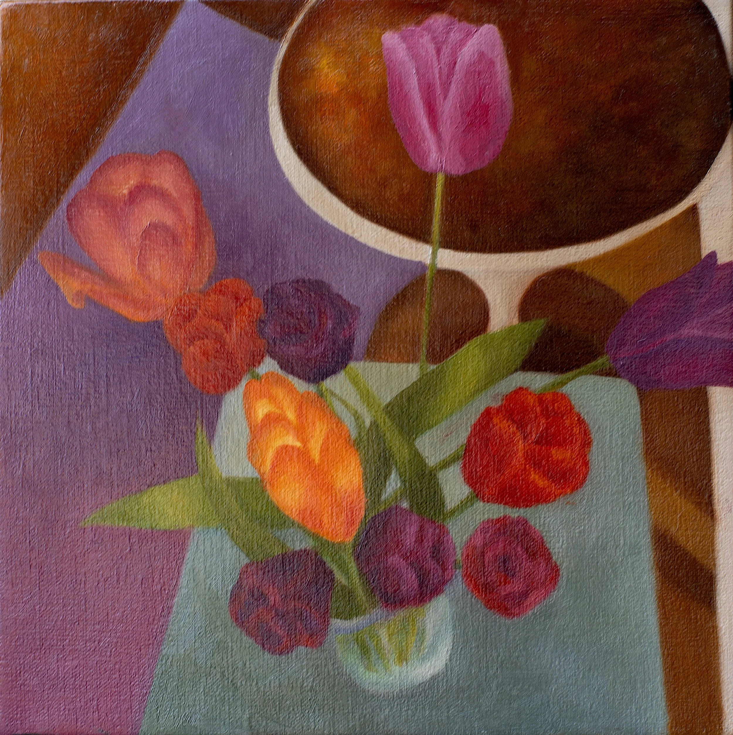 10in x 10in. Oil on stretched cotton canvas.
