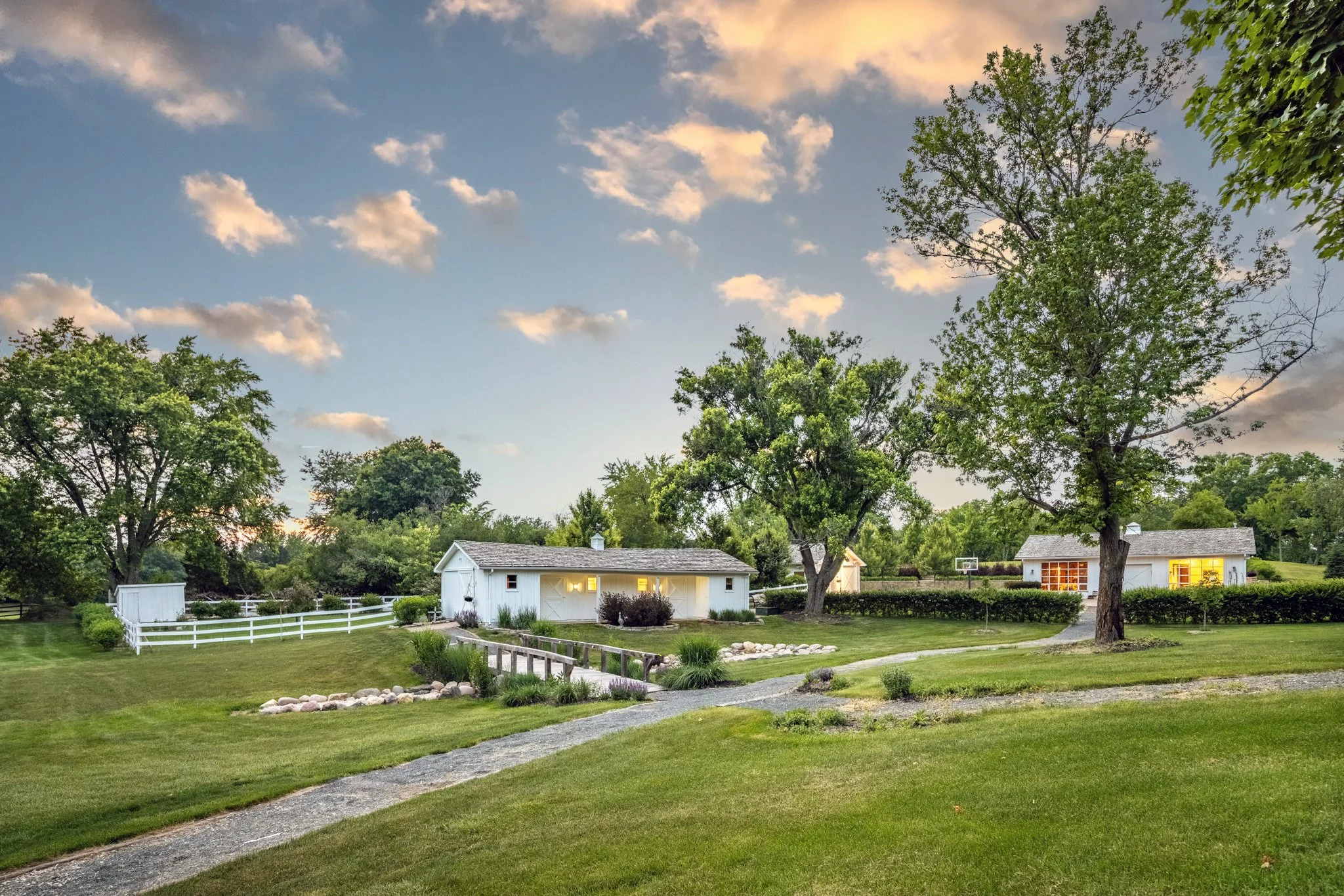 Horse Barn, Shop Barn, & Entertainment Barn