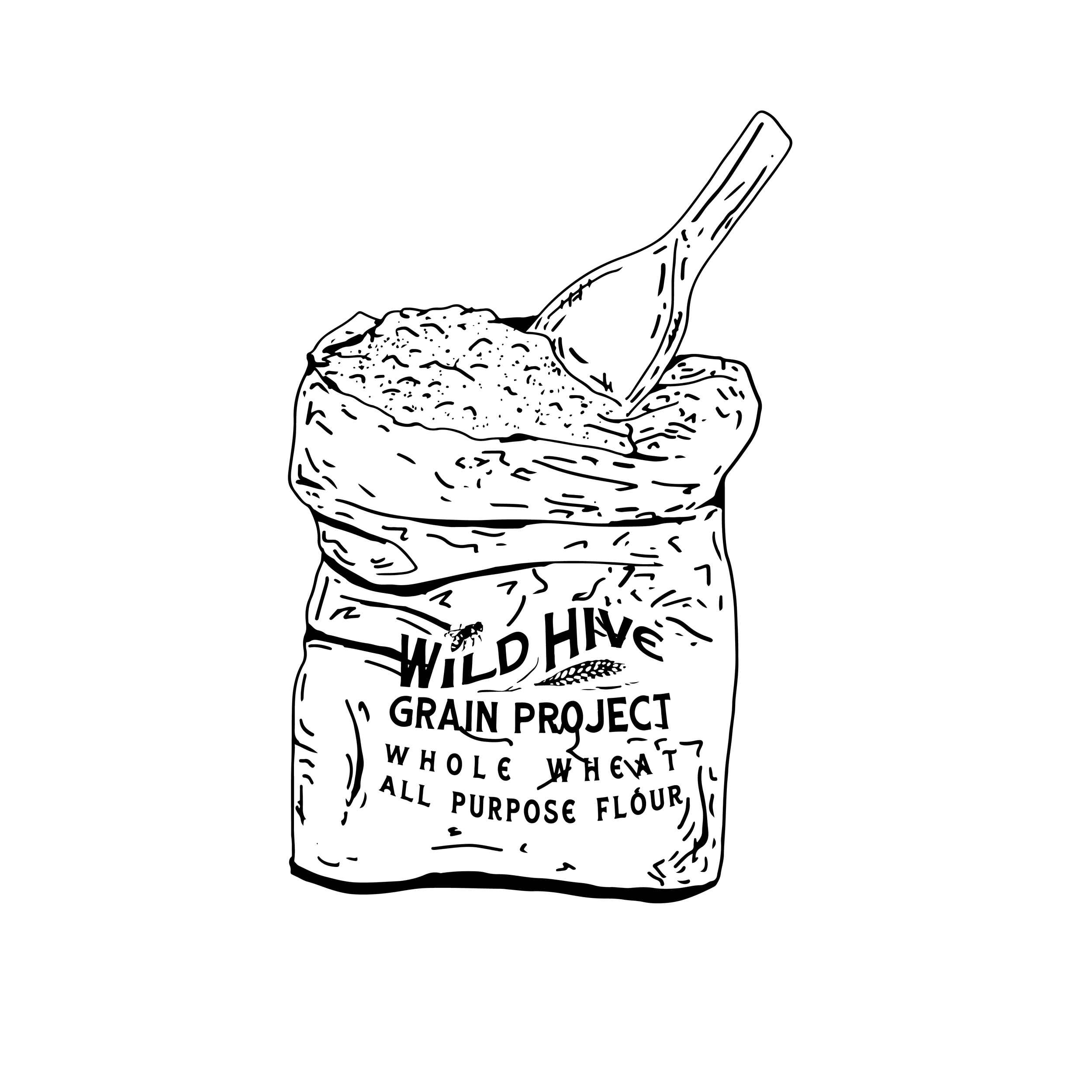 flour, all purpose -  whole wheat