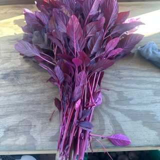 greens, amaranth