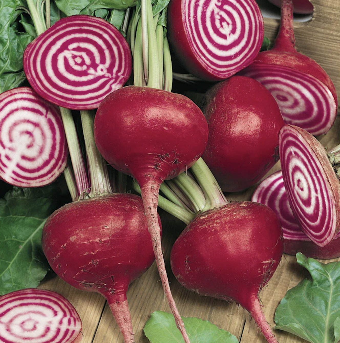 beets, chiogga (bunched)