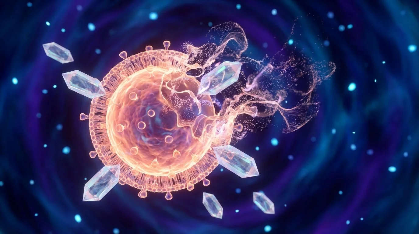   Scientific models suggest monolaurin may destabilize the protective lipid envelope of certain pathogens.  