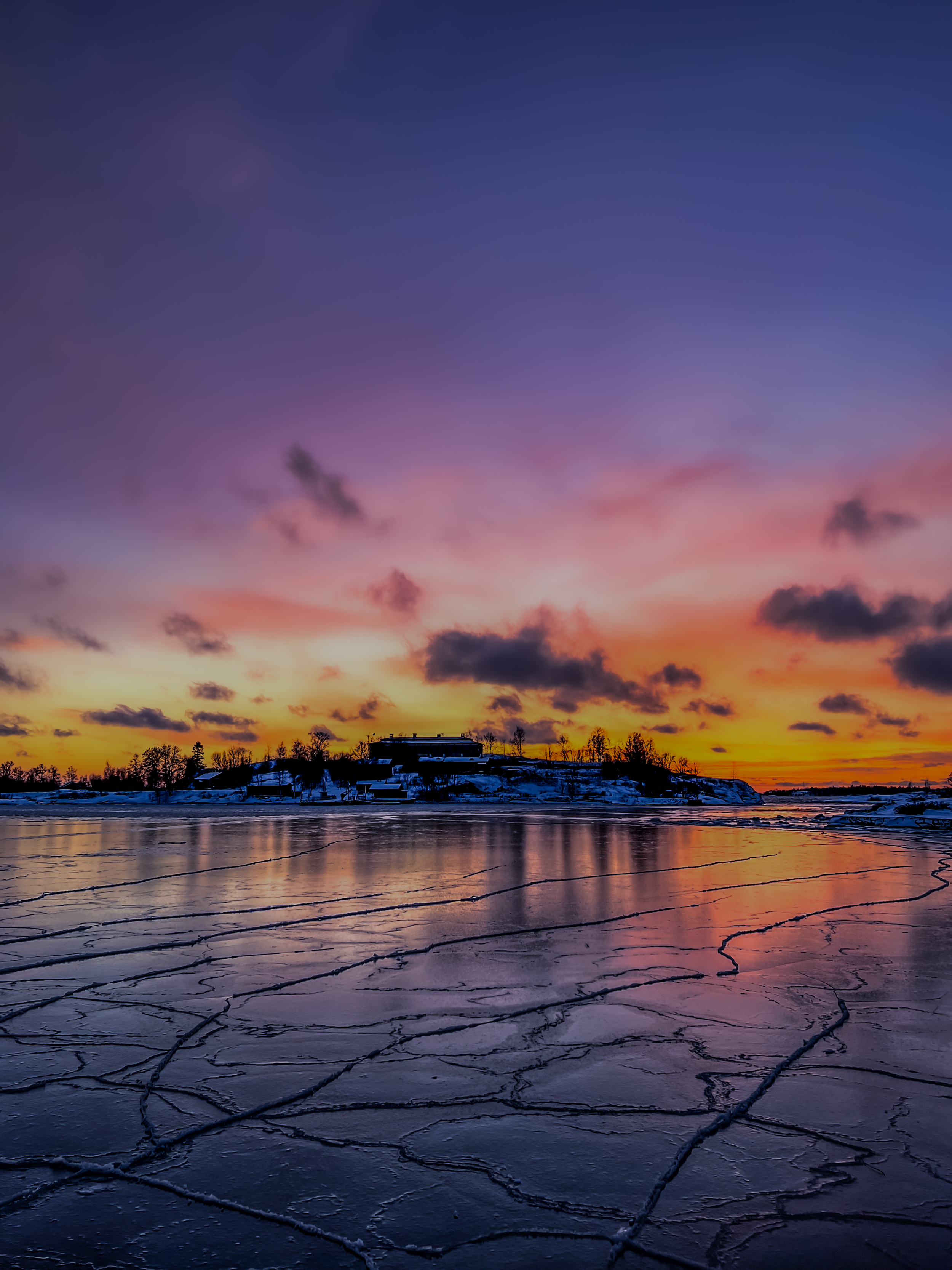 Helsinki, Finlandia. El peor fio que he sentido de la vida. 