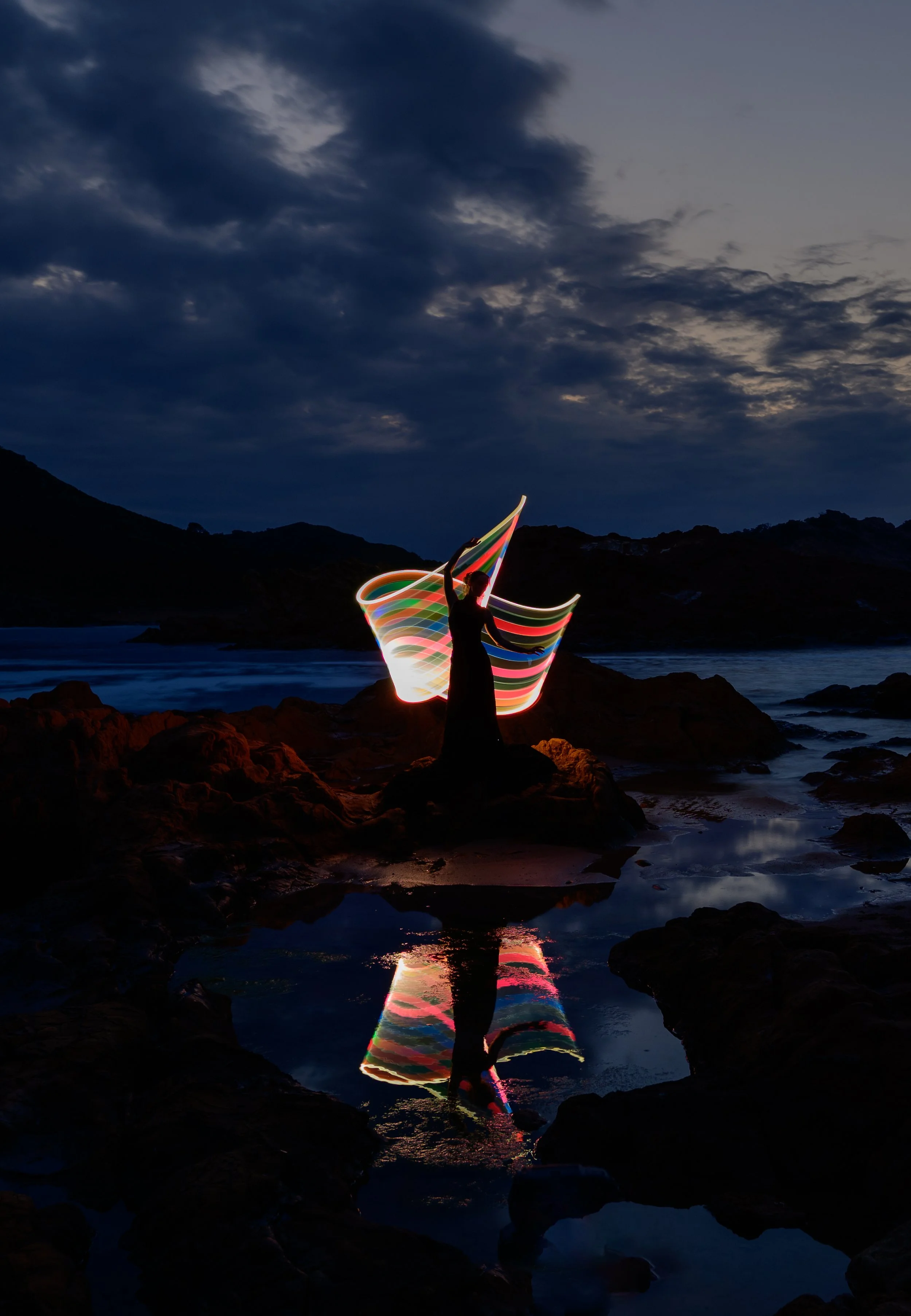 Cala Pregonda, Menorca España. Aprendiendo a pintar luces con @Kimhenry.dance and @ericparephoto en IG. 