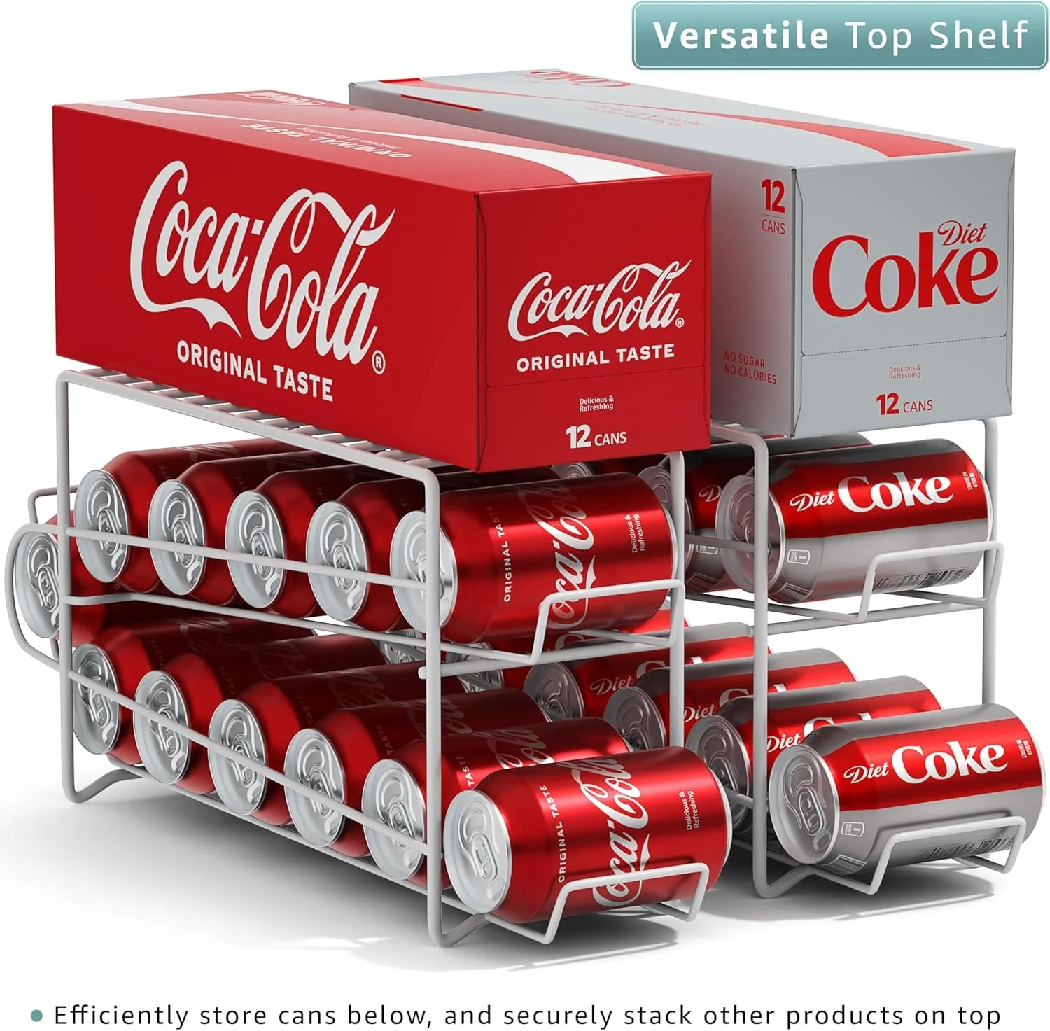 Sorbus Soda Can Rack Dispenser
