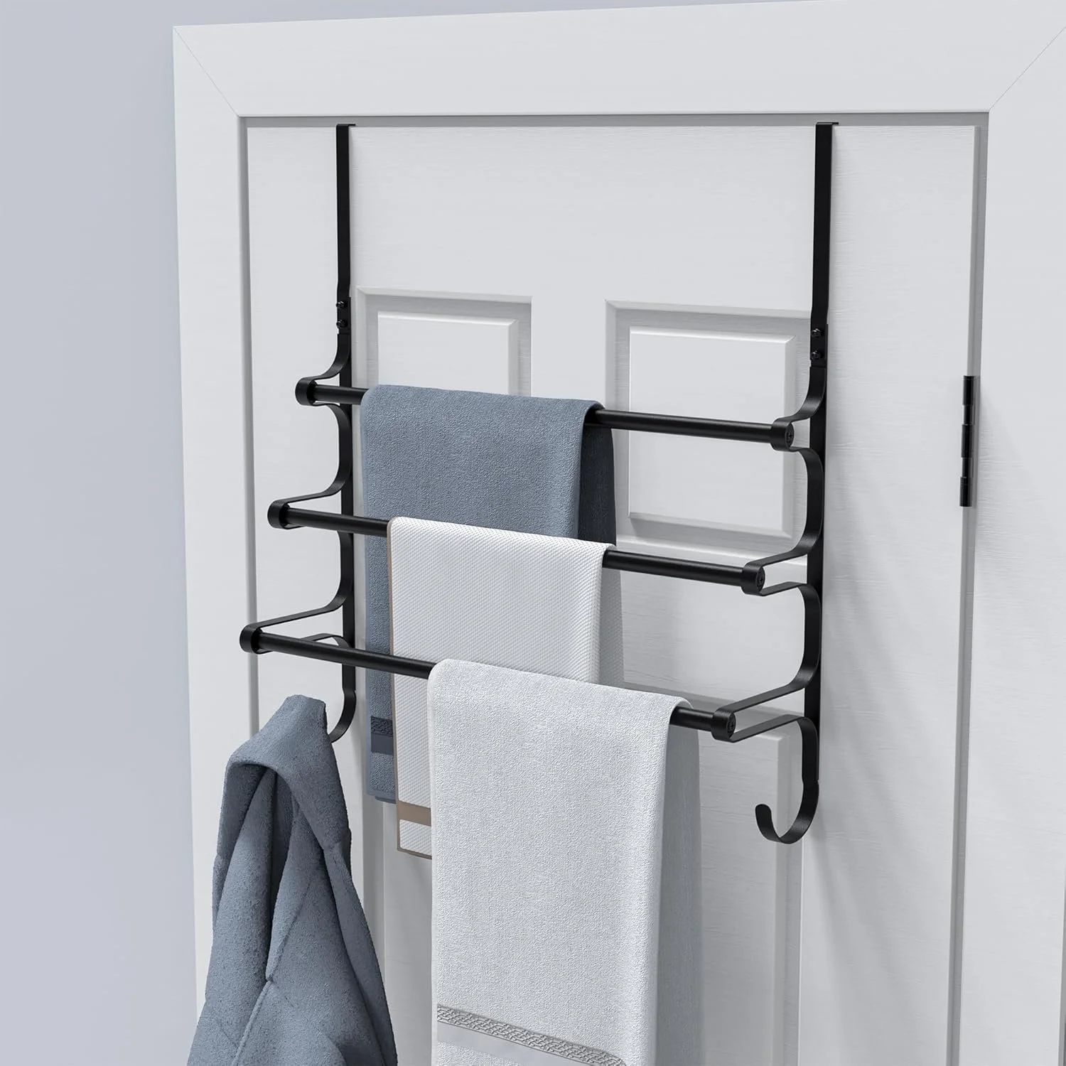 Canyave Over-The-Door Towel Rack