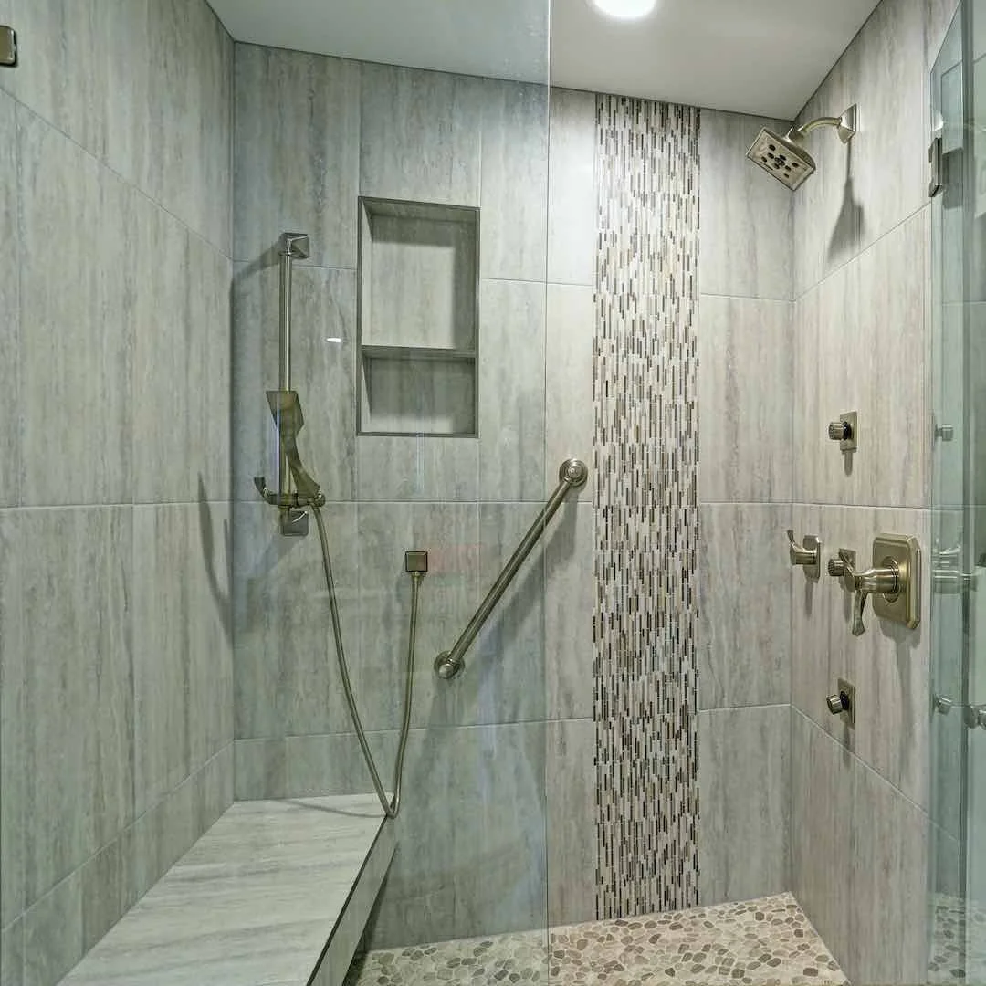 Stylish Ideas for WalkIn Shower Seats & Builtin Benches