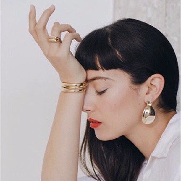 I'd like to highlight one of my favorite women owned and independent jewelry brands.⁠
⁠
@mggstudio is a collection of modern, sustainable jewelry featuring bold designs that feel as good as they look.⁠
⁠
Female founder and designer, Marja lovingly ha