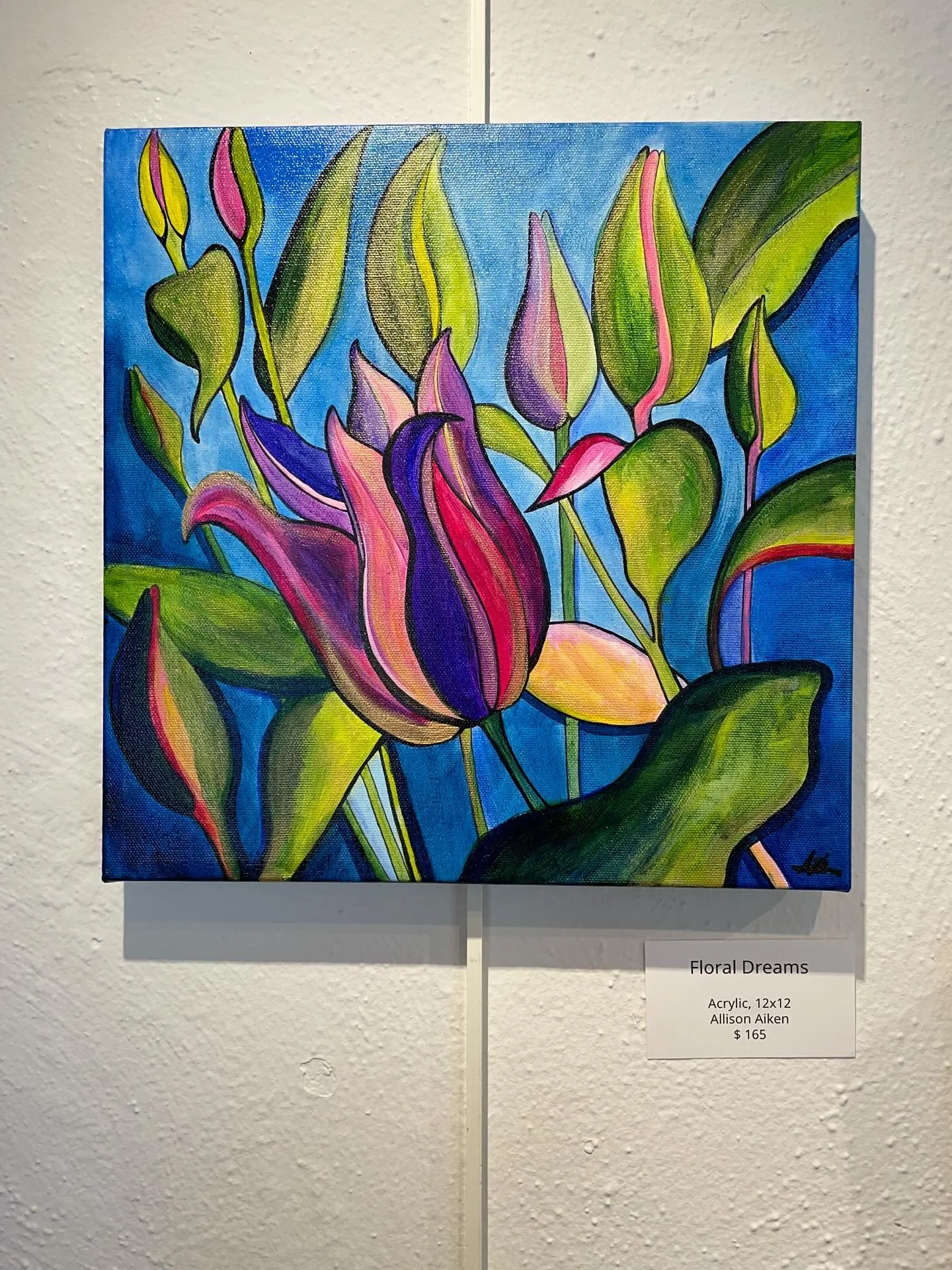 Thanks to the art collector that snatched up this piece! And thanks to FLAC for the great show. Only one more week to see it!