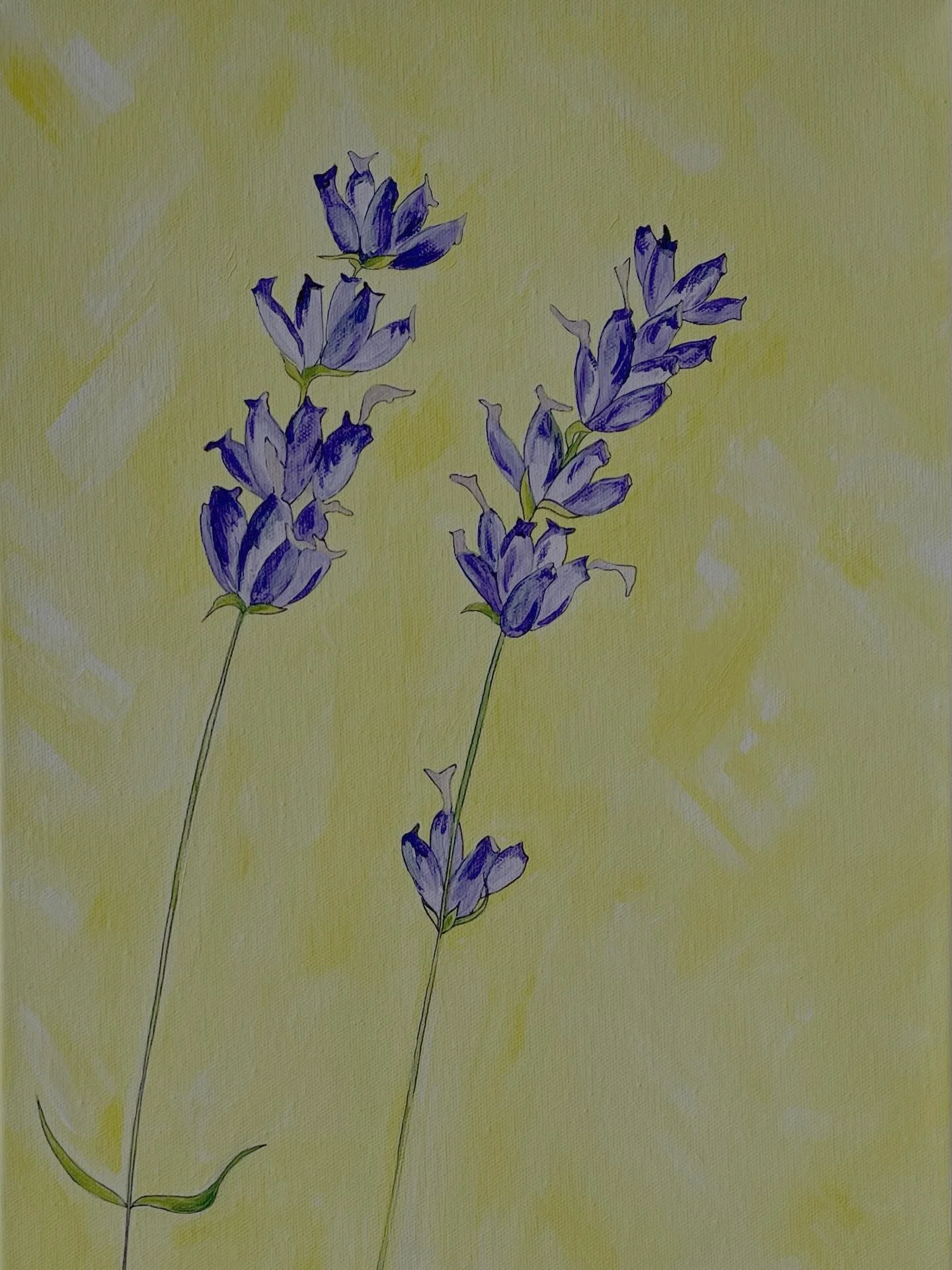 My first showing on Canyon Road. Come check out the opening of Autumn Vibes at Art Mozaik this Friday if you&rsquo;re in town! #floralart #lavenderfields  @artmozaik_santafe
