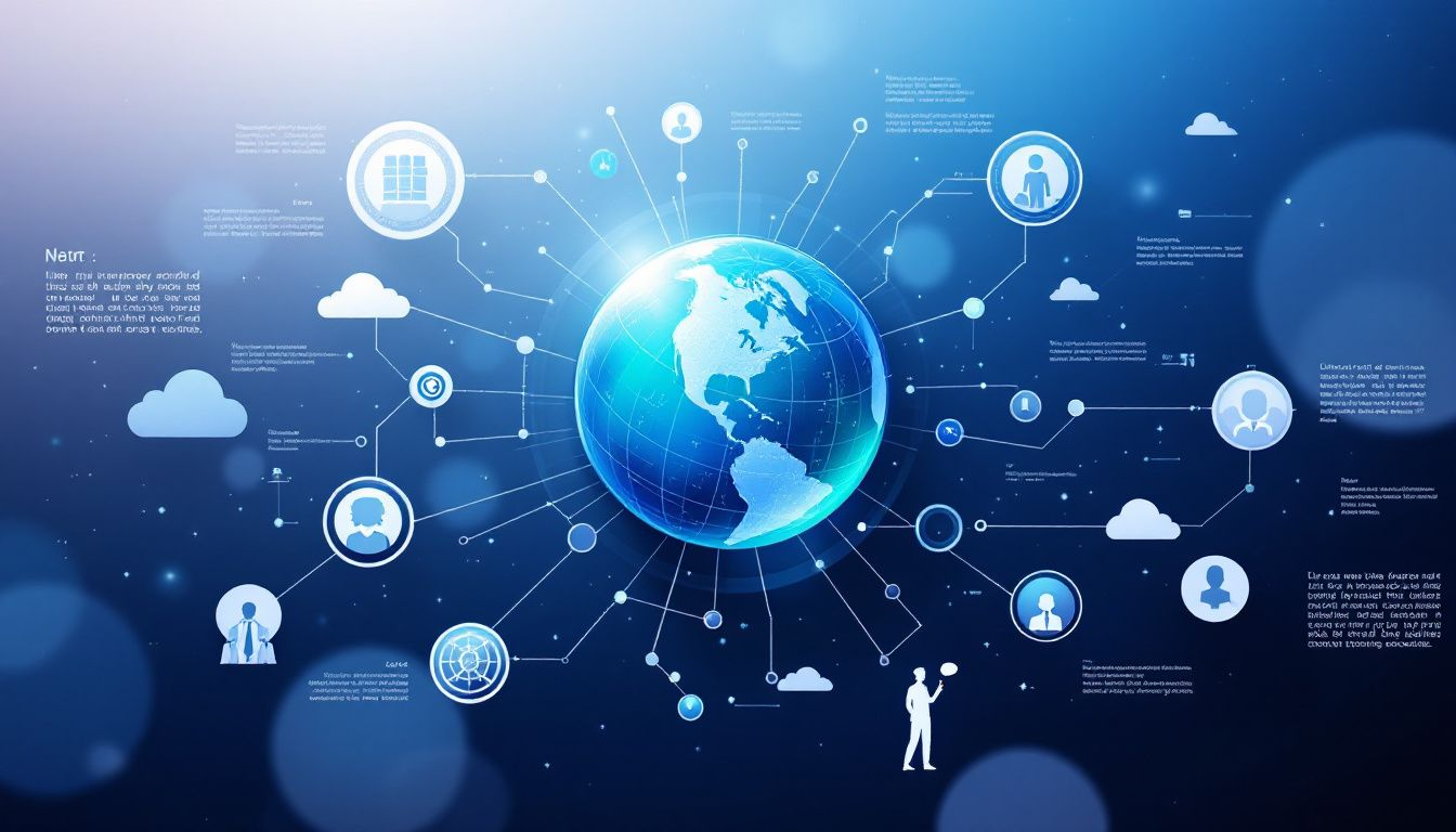 An informative graphic representing communication and public affairs.