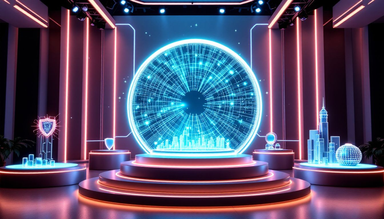 Image of categories of technology awards highlighting different sectors within the tech industry.