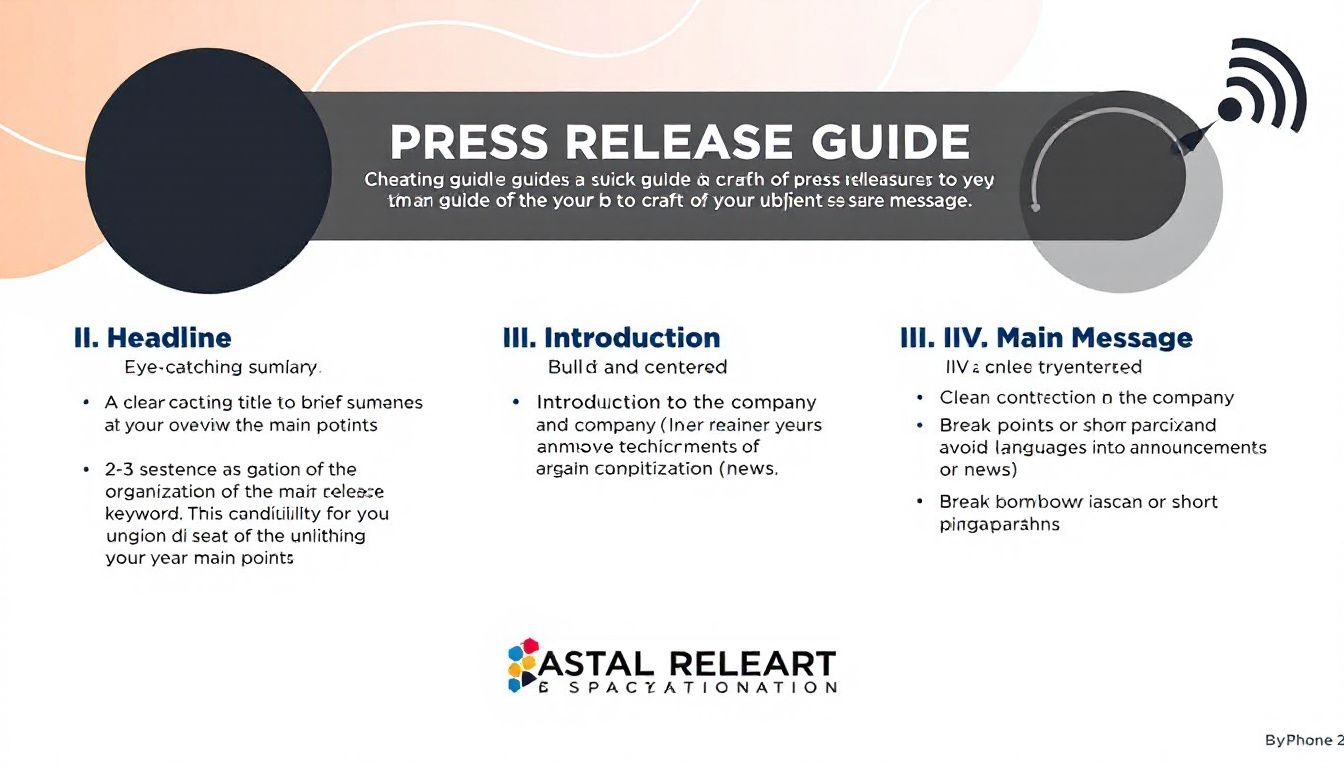 An image of most press releases for an upcoming event