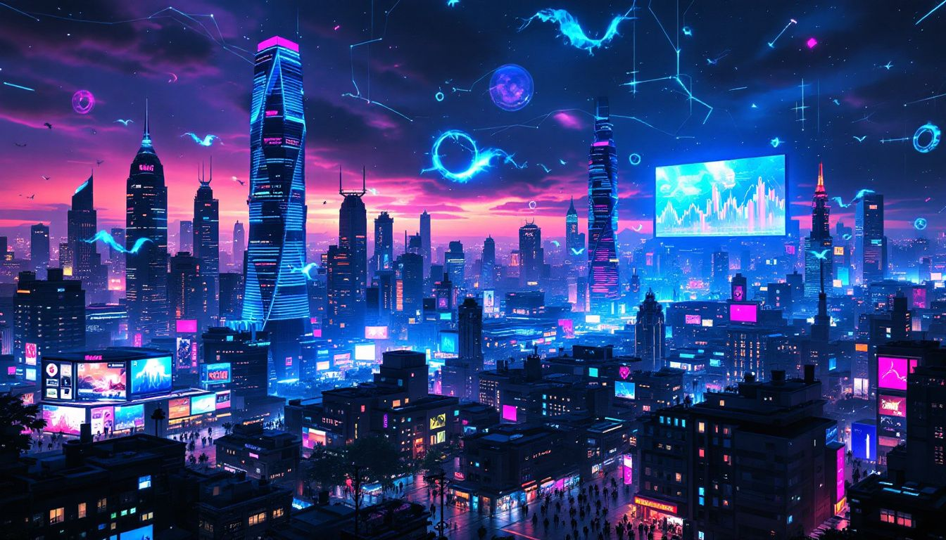 A visual representation of leveraging social media for crypto marketing.