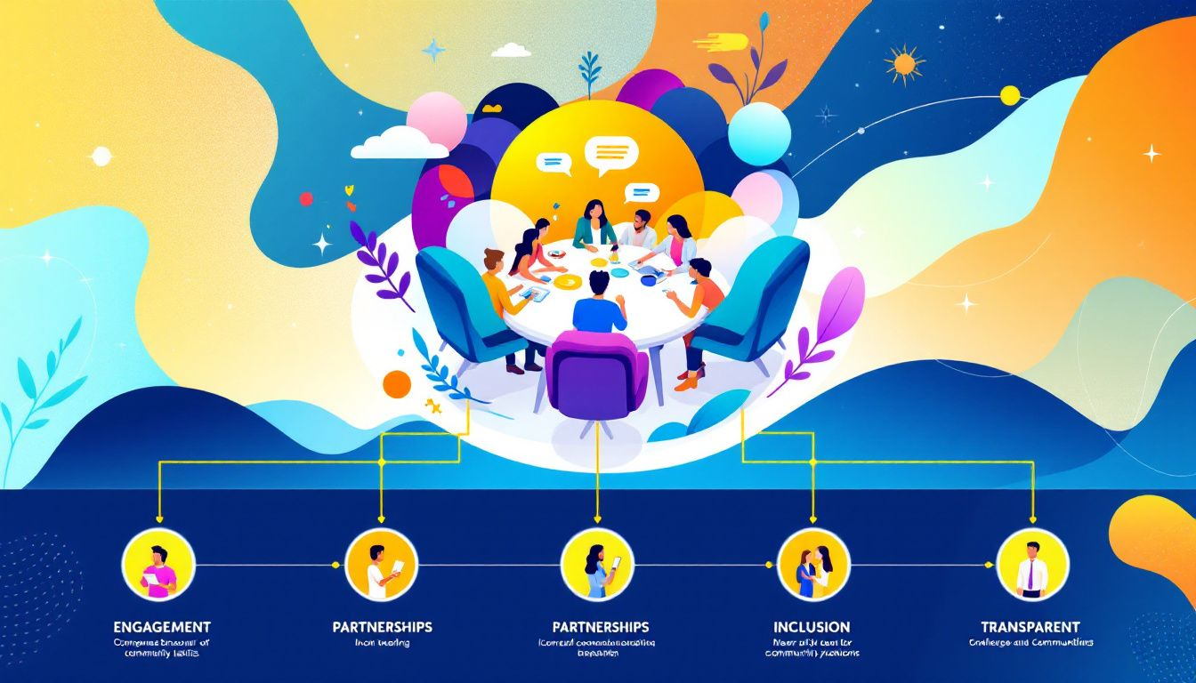 Community relations tactics being implemented.