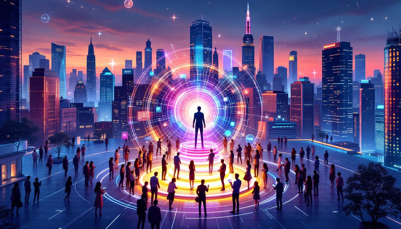 An illustration representing the concept of public relations and its significance in communication strategies.