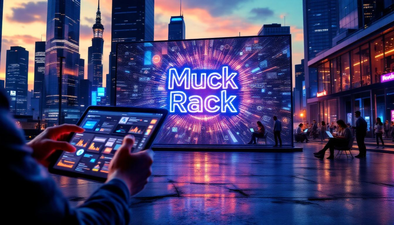 Image of Muck Rack as an advanced PR software solution.