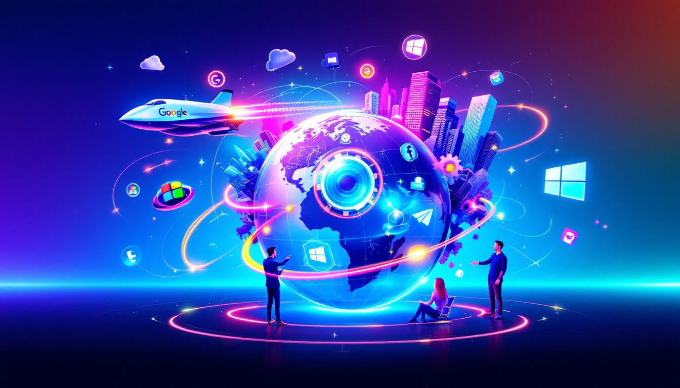 Image of digital world