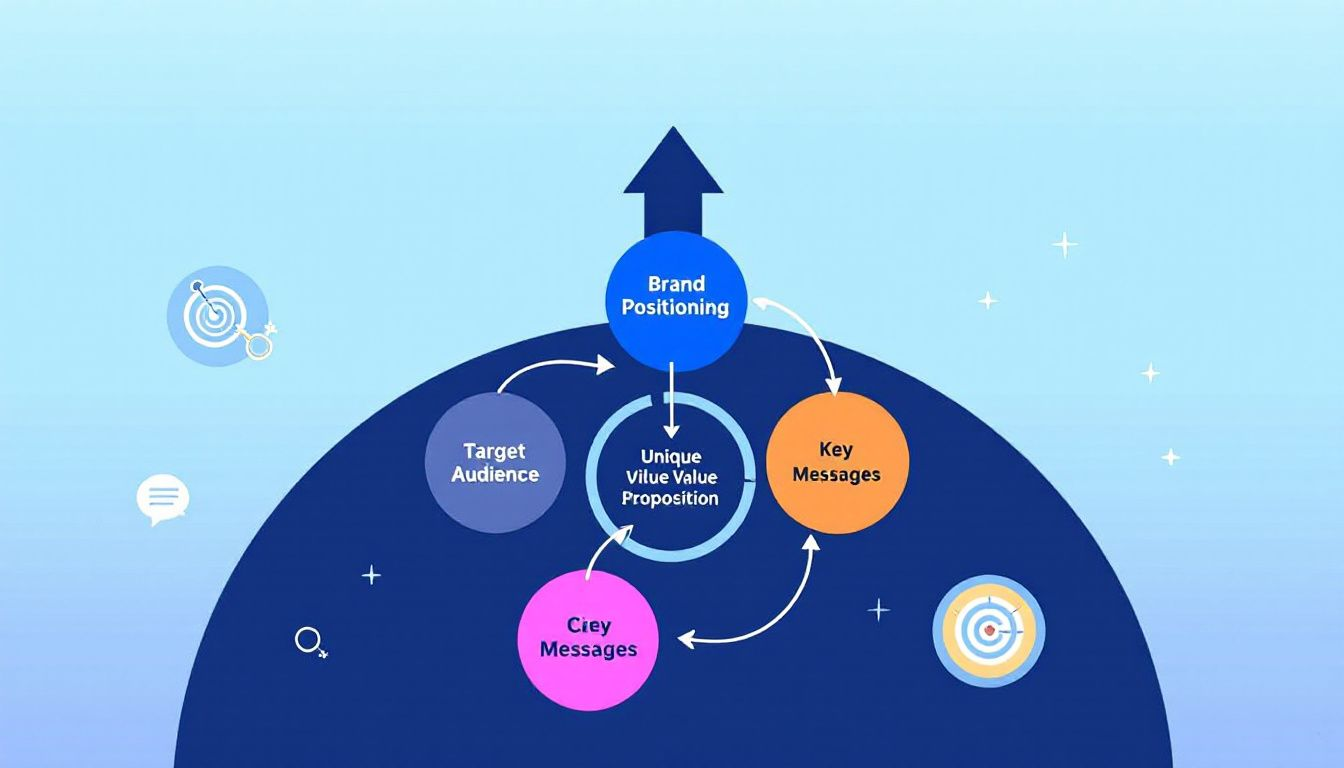 A graphic illustrating the importance of a messaging framework in marketing.