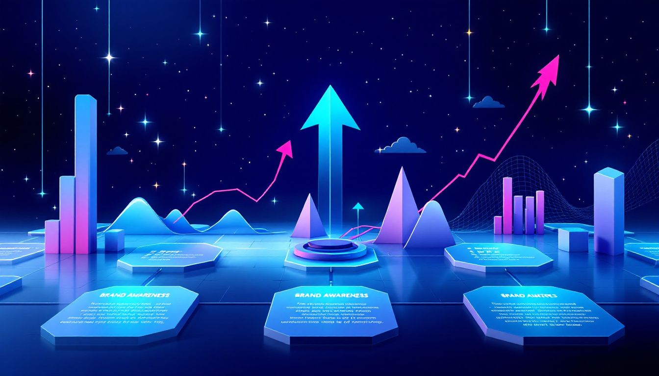 A chart displaying key metrics for measuring PR content marketing success.