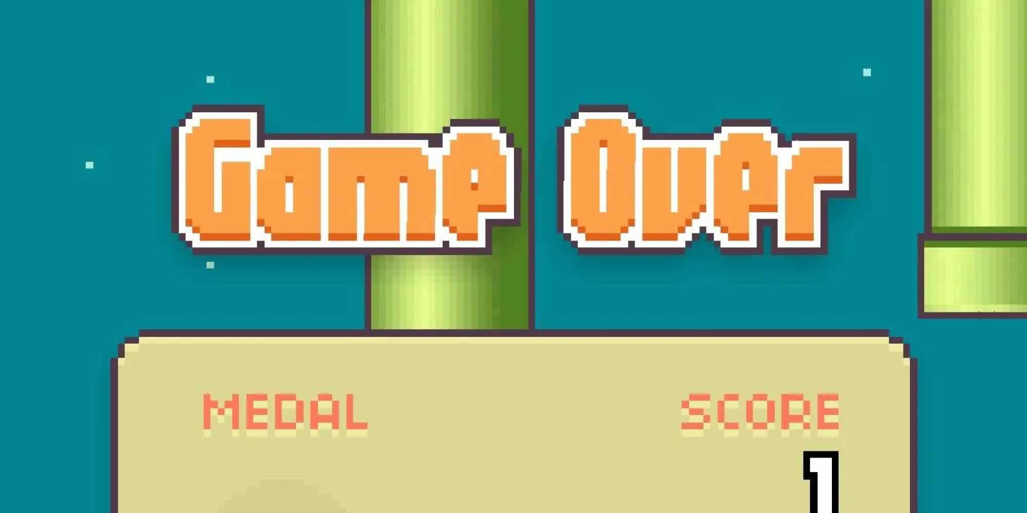 Flappy Bird Game Over | Poster