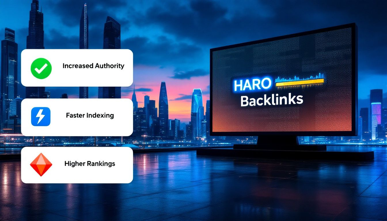 Benefits of HARO backlinks for SEO.