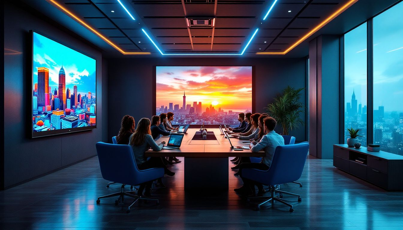 Innovative strategies for lifestyle brands being discussed in a creative workspace.