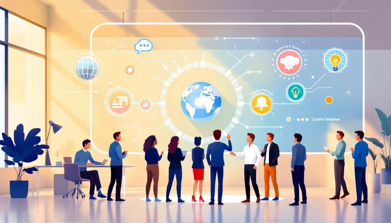 A graphic showcasing the key benefits of an effective internal PR strategy and media relations