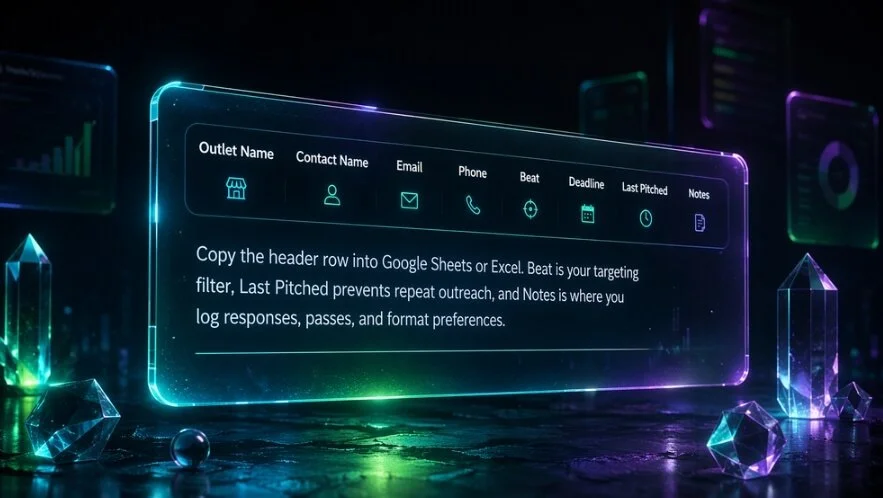 Media List Template & Examples: How to Build a Winning Press Contact List