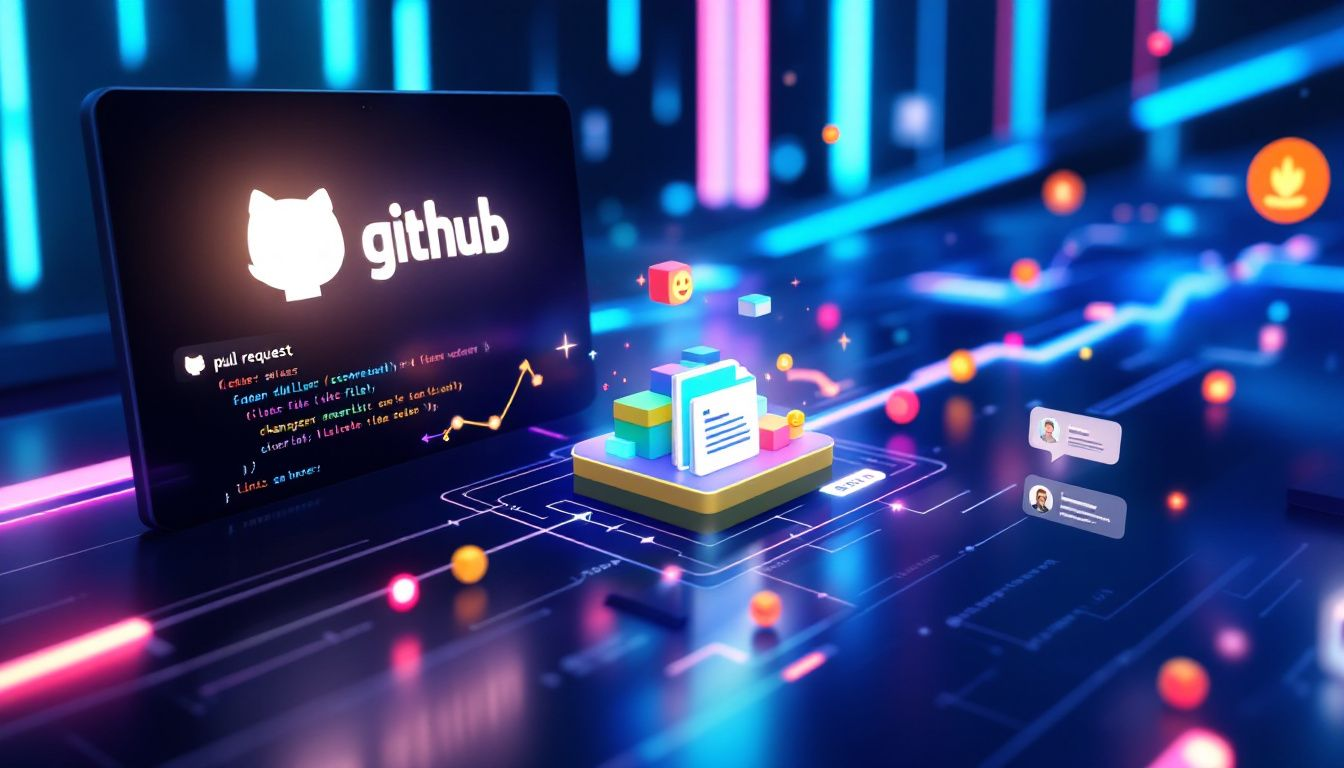 An image of coding skills with the main codebase and push follow up commits