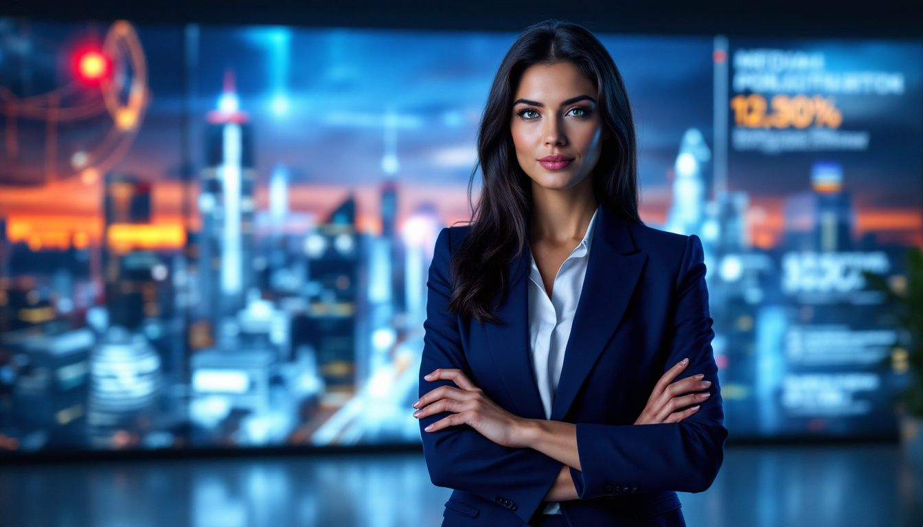 A professional publicist working on a media strategy for a business.