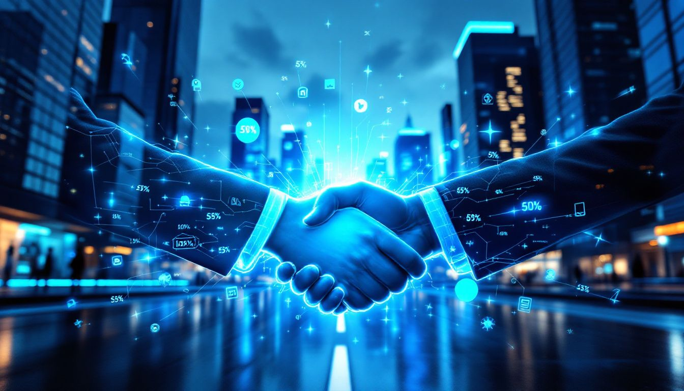 A well-crafted press release highlighting a successful PR partnership.