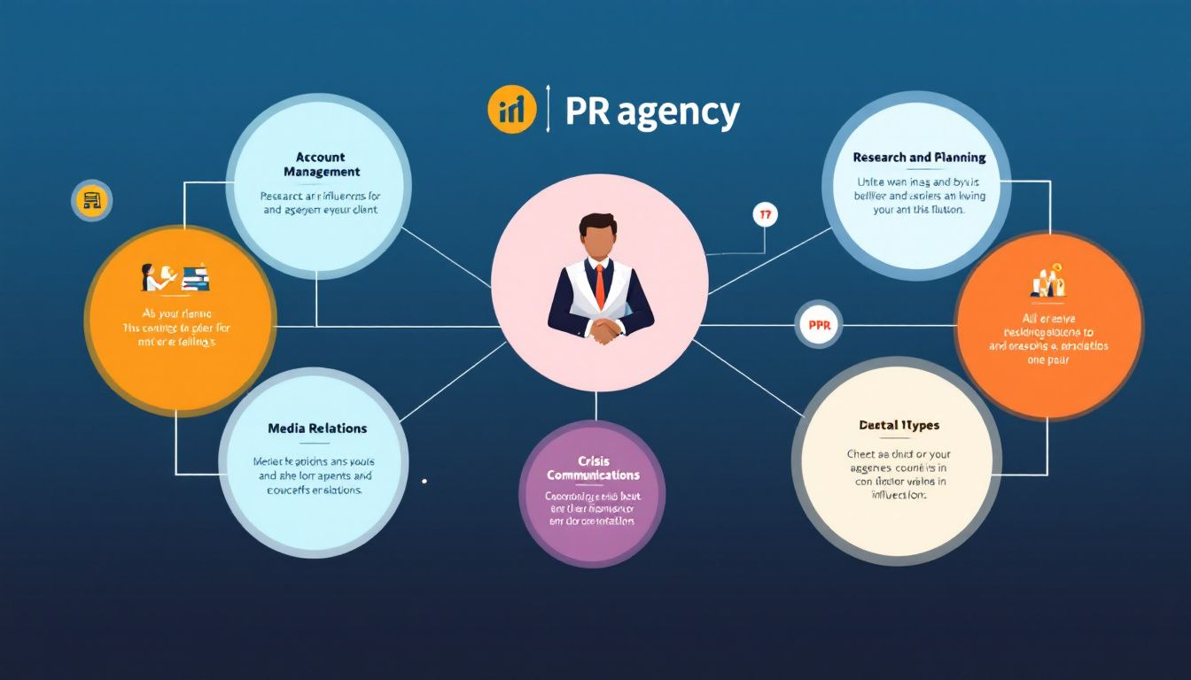Different types of PR agencies.