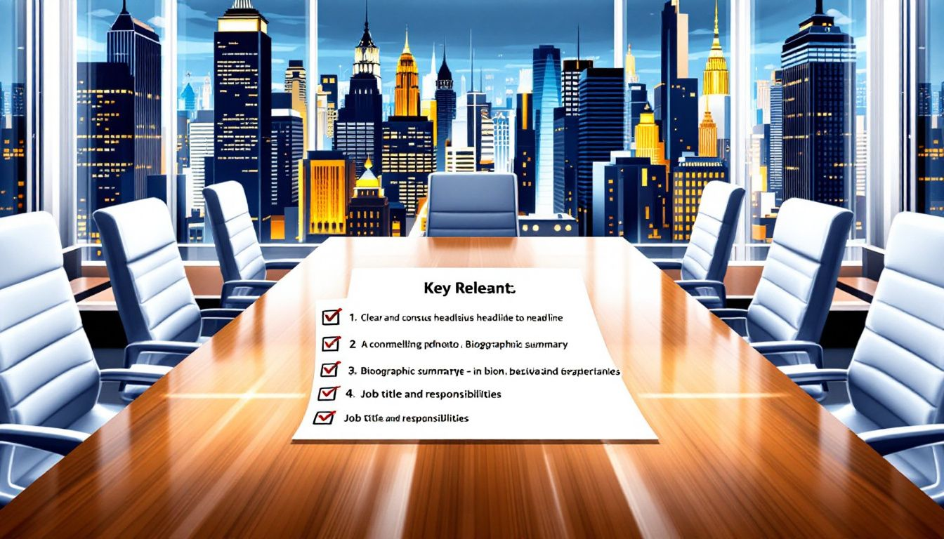 A checklist of key elements to include in a new hire press release.