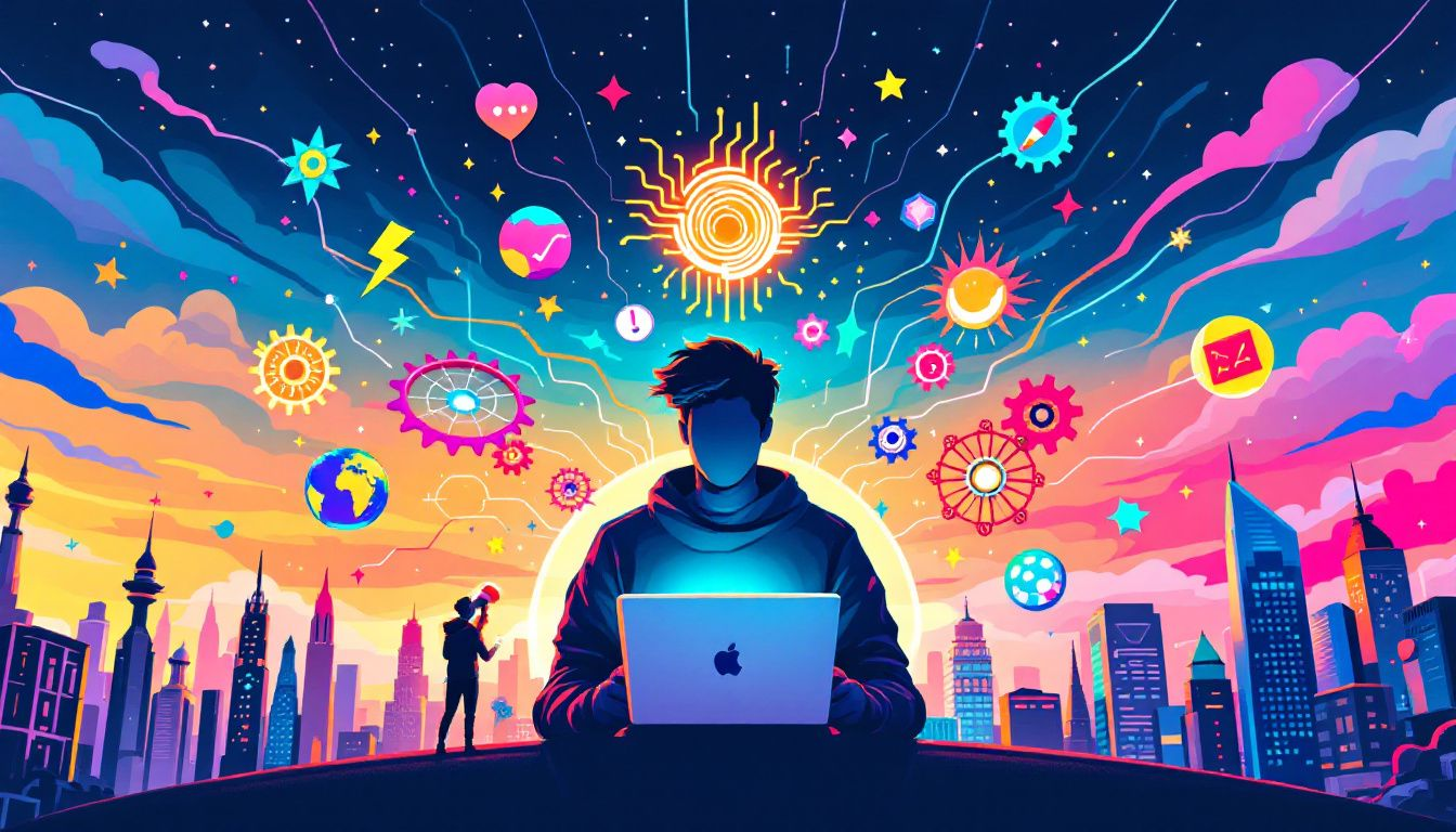 A graphic illustrating essential skills for DevRel professionals.