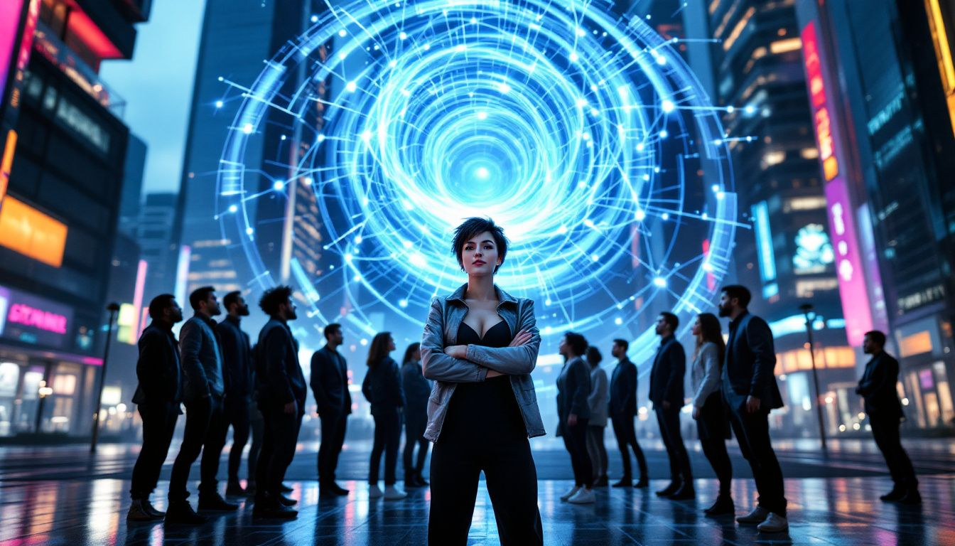 AI-generated visual content for marketing.