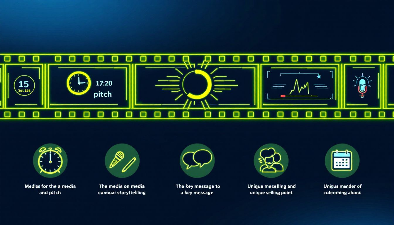 An event invitation template as an example of a media pitch.