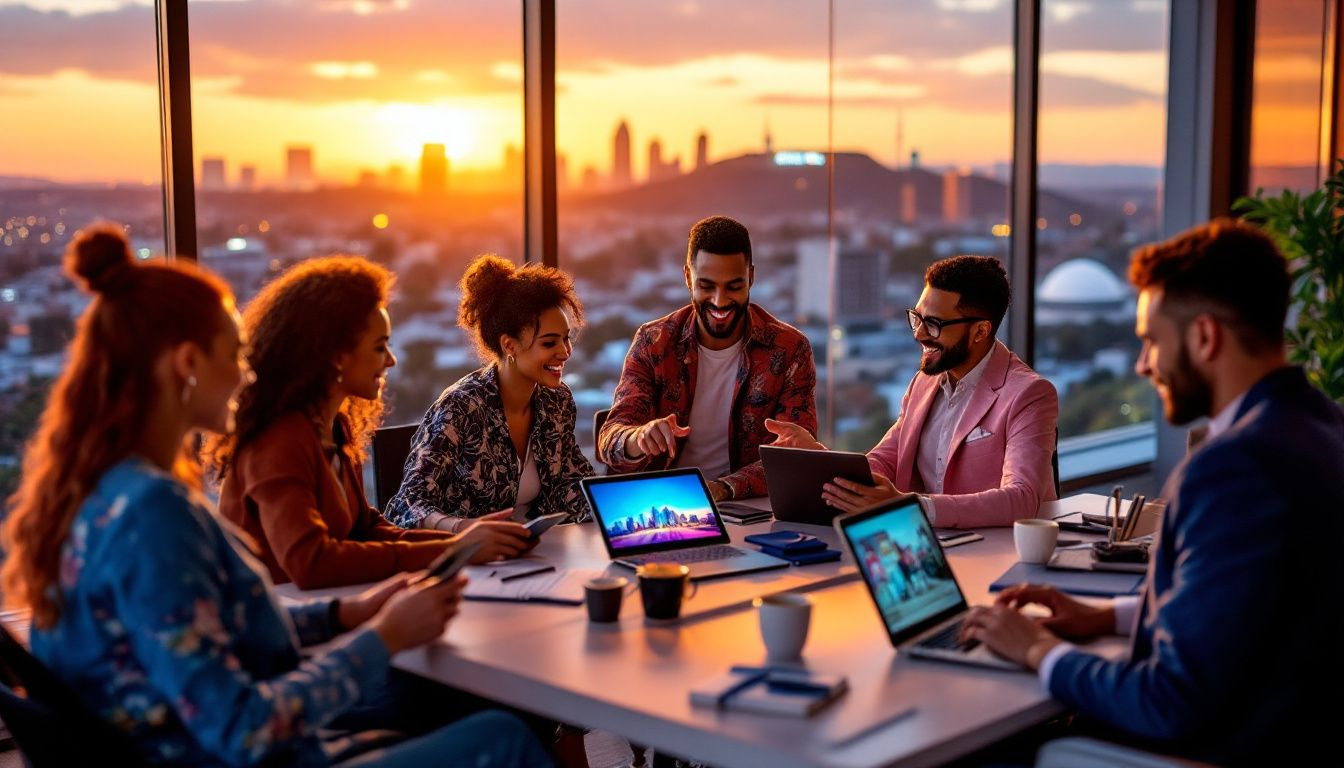 Leading hospitality PR firms in Los Angeles working on campaigns.